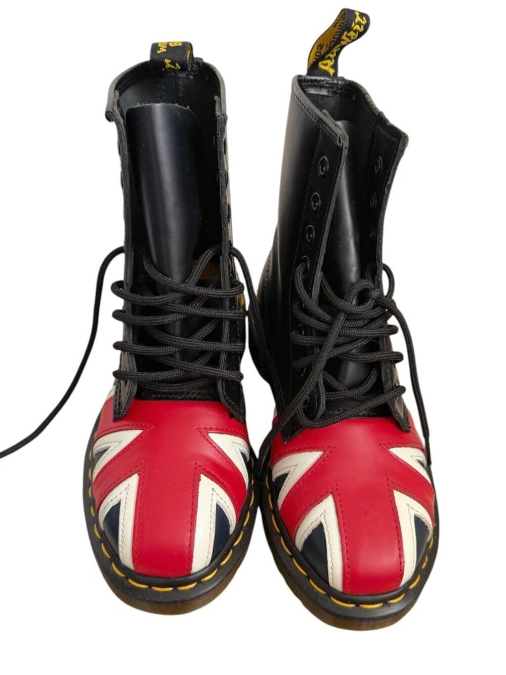Dr. Martens Limited Edition Union Jack 8-Eye Leather Boots EU36 UK3 US5 Rare